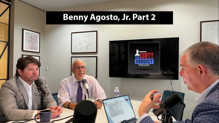 Episode 23 - Benny Agosto, Jr. Joins Peter, Kyle and Bill to Discuss Hot Legal News